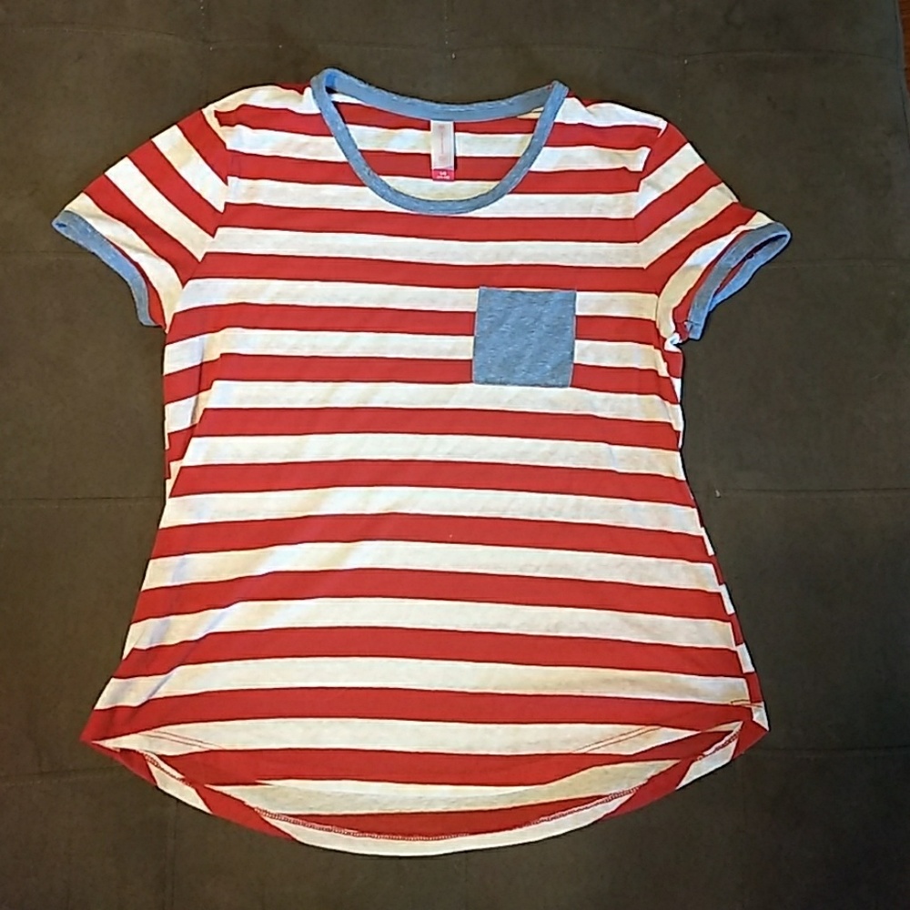 No Boundaries Red,White & Blue T-Shirt